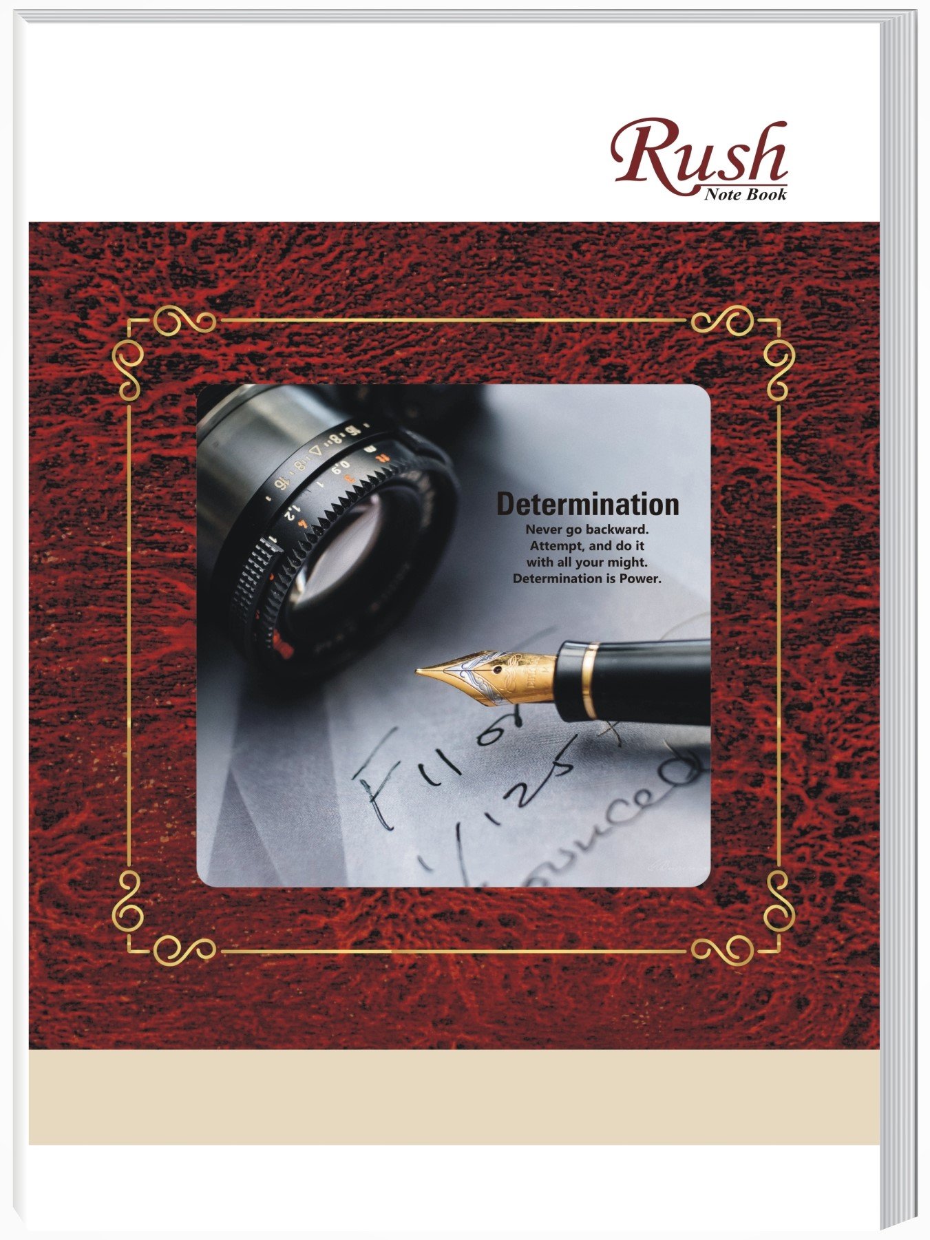 Rush 360 Pages Premium A4 Notebook - Single Line Ruled