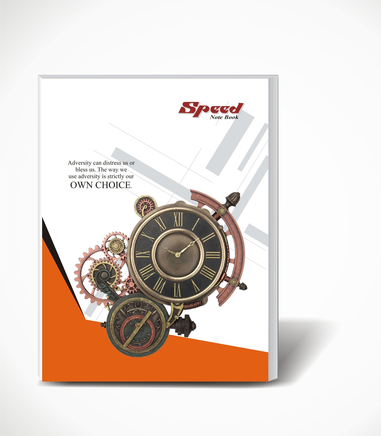 Speed 72 Pages Semi Rough Short (21x16 cm) Notebook - Square (Math)
